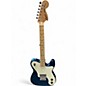 Used Squier ESQUIRE DELUX BLUE SPARKLE Solid Body Electric Guitar thumbnail