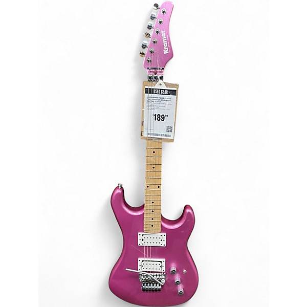 Used Kramer Pacer Classic Purple Passion Solid Body Electric Guitar
