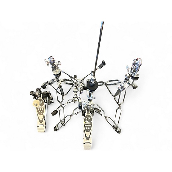 Used Pearl 5 Piece ROADSHOW Silver Sparkle Drum Kit