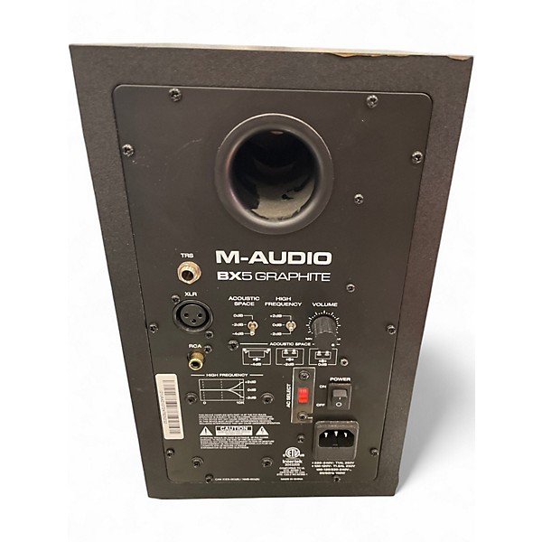 Used M-Audio BX5 GRAPHITE PAIR Powered Monitor