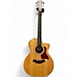 Used Taylor 214CE Deluxe Natural Acoustic Electric Guitar thumbnail