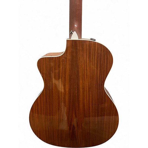 Used Taylor 214CE Deluxe Natural Acoustic Electric Guitar