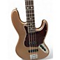 Used 2025 Fender American Professional Jazz Bass Faded Firemist Gold Electric Bass Guitar
