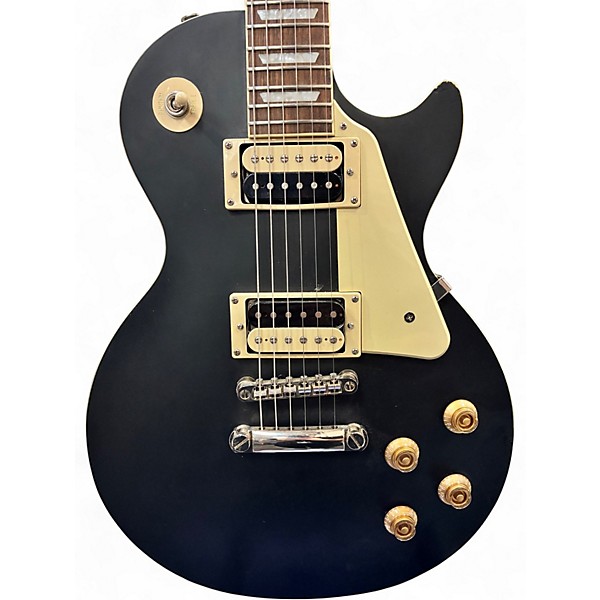 Used Epiphone Les Paul Classic Pro Satin Black Solid Body Electric Guitar