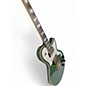 Used D'Angelico Deluxe Atlantic Green Solid Body Electric Guitar