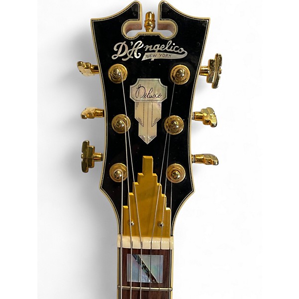 Used D'Angelico Deluxe Atlantic Green Solid Body Electric Guitar
