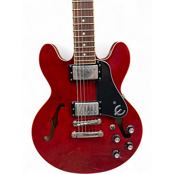 Used Epiphone ES339 Cherry Hollow Body Electric Guitar
