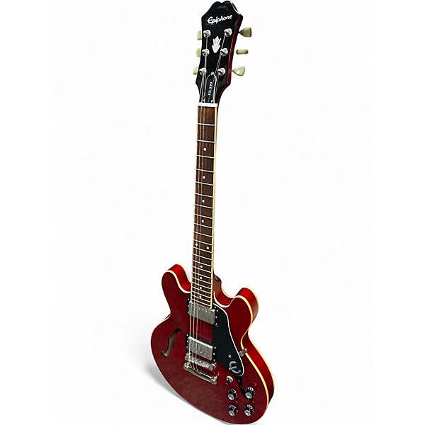 Used Epiphone ES339 Cherry Hollow Body Electric Guitar