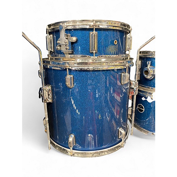 Used PDP by DW 5 Piece Encore Complete 5-Piece Drum Set Blue Drum Kit
