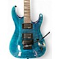 Used Jackson JS32Q Trans Blue Solid Body Electric Guitar