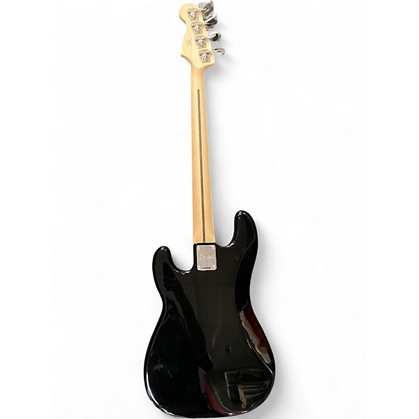 Used Squier Precision Bass Black Electric Bass Guitar
