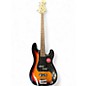 Used Squier Precision Bass 2 Color Sunburst Electric Bass Guitar thumbnail
