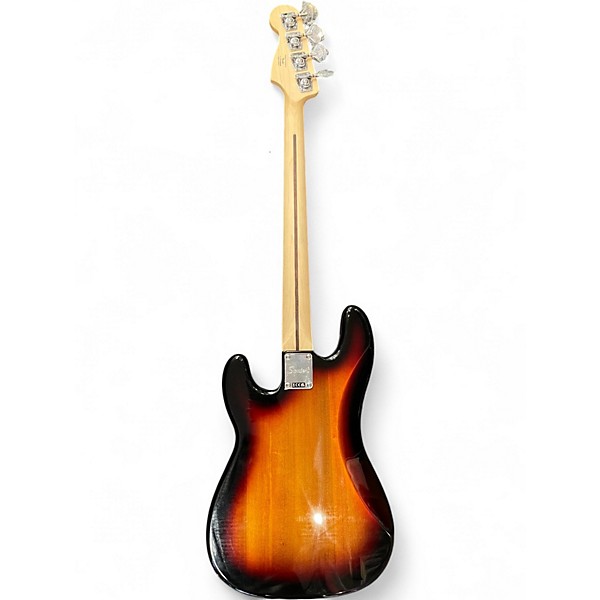 Used Squier Precision Bass 2 Color Sunburst Electric Bass Guitar
