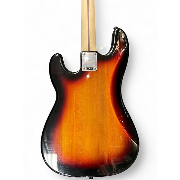 Used Squier Precision Bass 2 Color Sunburst Electric Bass Guitar