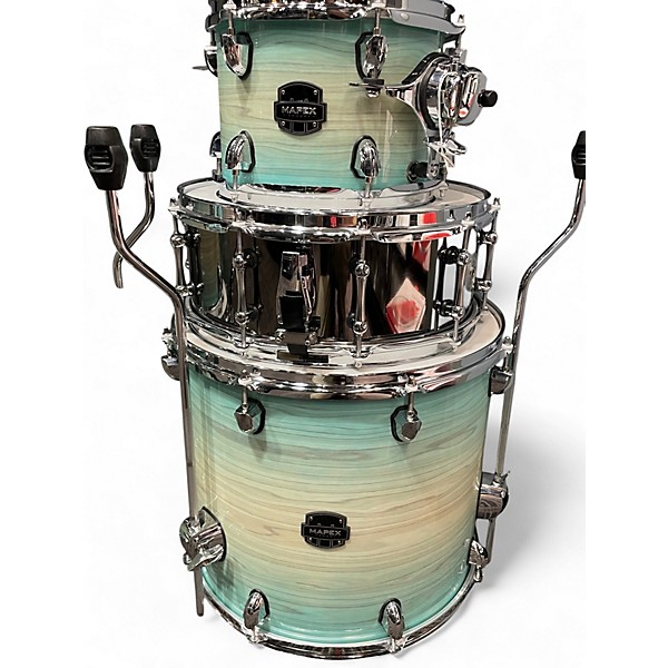Used 2024 Mapex 6 Piece Armory Studioease 6-Piece Drum Shell Pack - AQUA Drum Kit