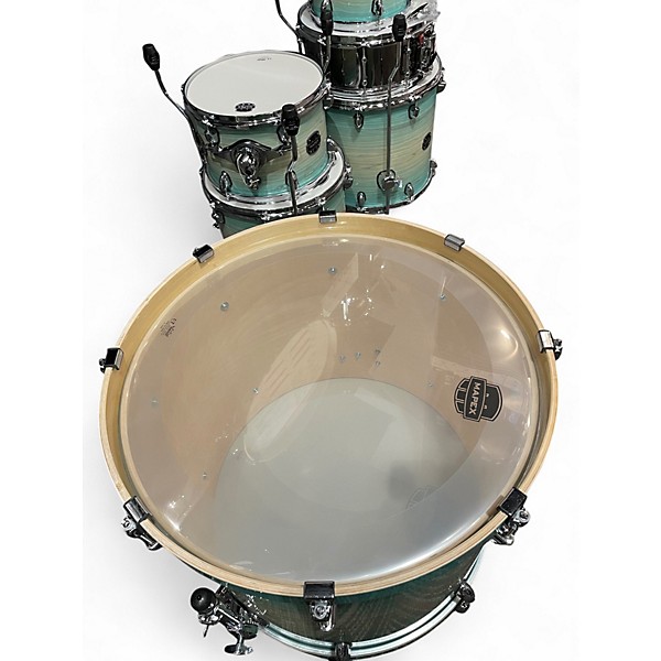 Used 2024 Mapex 6 Piece Armory Studioease 6-Piece Drum Shell Pack - AQUA Drum Kit