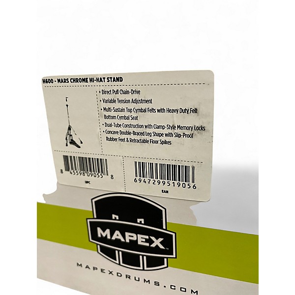 Used Mapex Mars Series HP6005-DP 5-Piece Hardware Pack With Double Bass Drum Hardware Pack