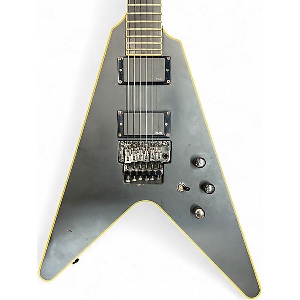 Used Schecter Guitar Research Blackjack ATX Diamond Series Hellraiser V1 Black Solid Body Electric Guitar