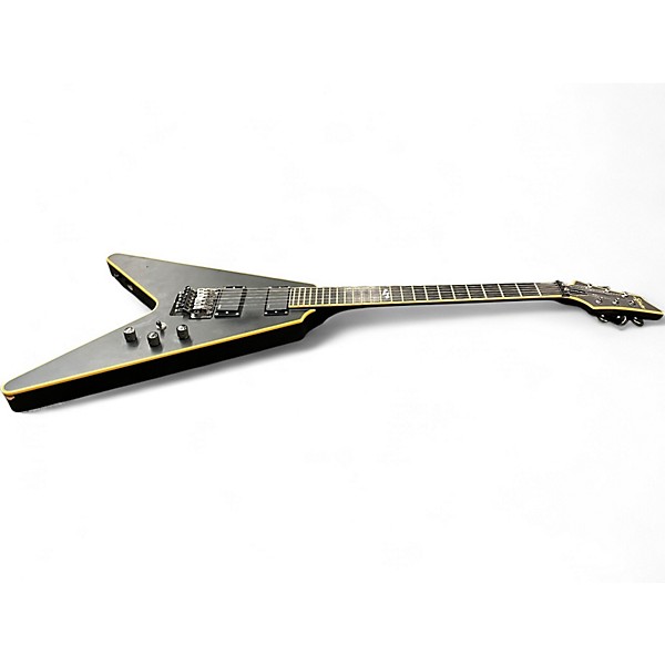 Used Schecter Guitar Research Blackjack ATX Diamond Series Hellraiser V1 Black Solid Body Electric Guitar