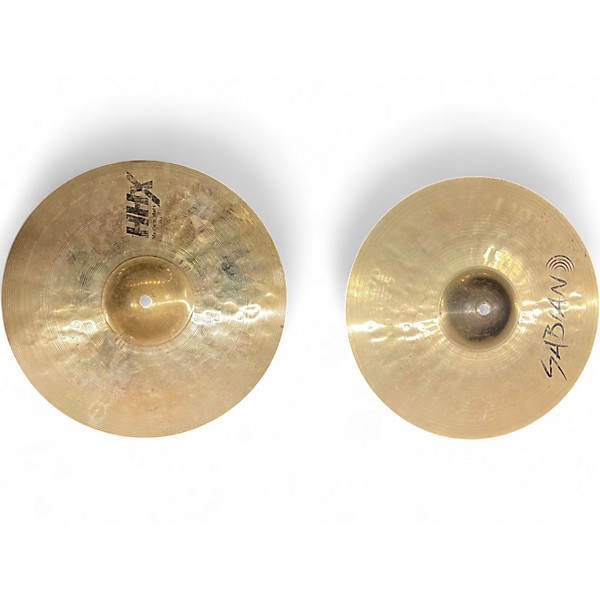 Used SABIAN 15in HHX EVOLUTION HI HAT PAIR Cymbal
