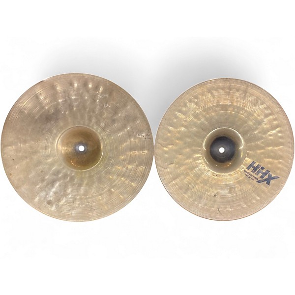 Used SABIAN 15in HHX EVOLUTION HI HAT PAIR Cymbal
