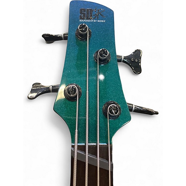 Used Ibanez SRMS720 Blue Chameleon Electric Bass Guitar