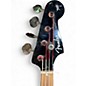 Used Fender Aerodyne Jazz Bass Black Electric Bass Guitar