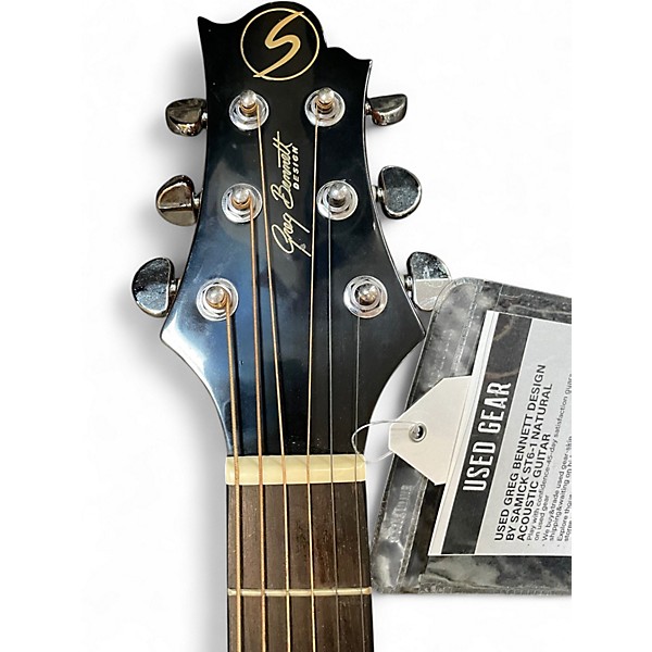 Used Greg Bennett Design by Samick STD9-1 Natural Acoustic Guitar