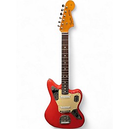 Used Fender Classic '60s Jaguar Fiesta Red Solid Body Electric Guitar