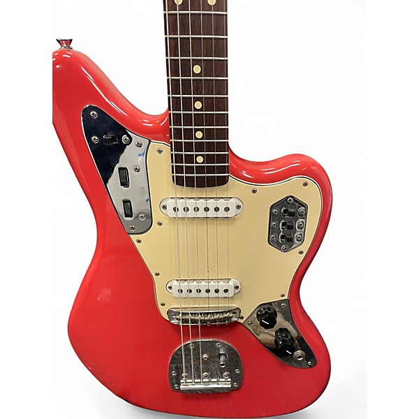 Used Fender Classic '60s Jaguar Fiesta Red Solid Body Electric Guitar