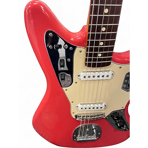 Used Fender Classic '60s Jaguar Fiesta Red Solid Body Electric Guitar