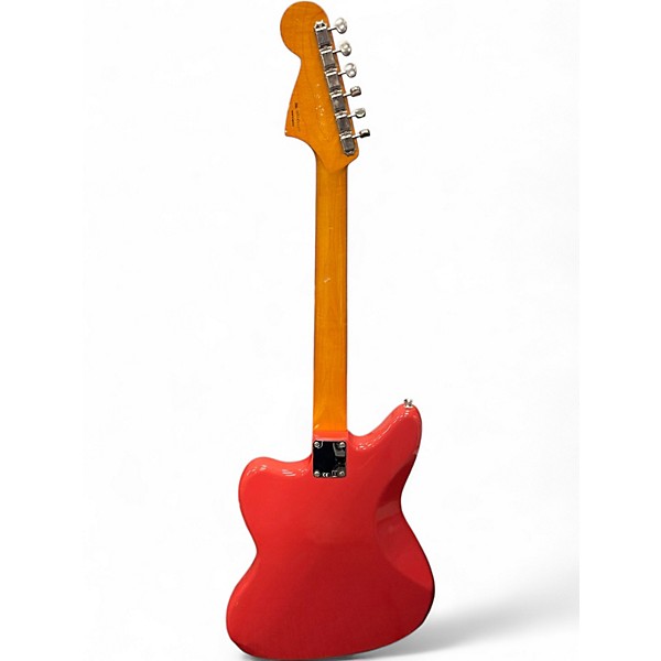 Used Fender Classic '60s Jaguar Fiesta Red Solid Body Electric Guitar