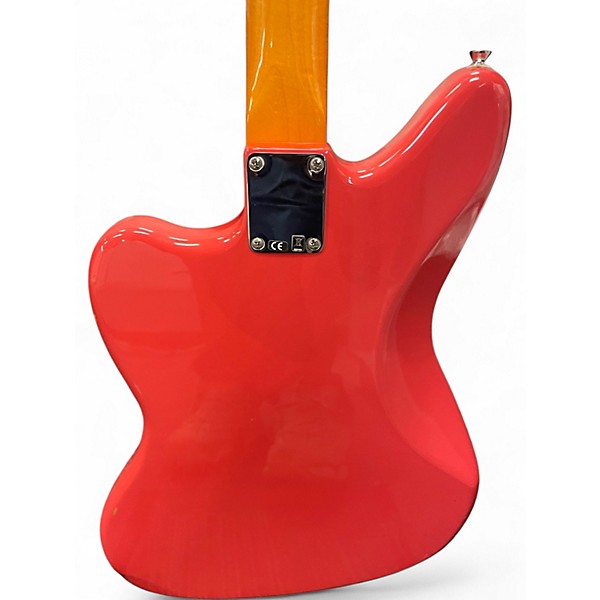 Used Fender Classic '60s Jaguar Fiesta Red Solid Body Electric Guitar
