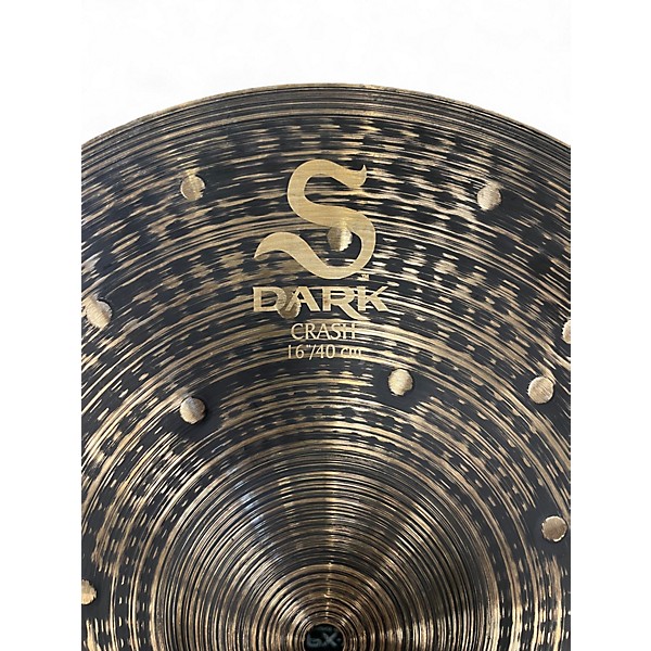 Used Zildjian 16in S Dark Crash Cymbal