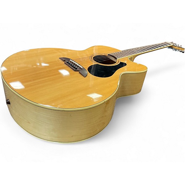 Used Alvarez AJ80CE Artist Series Jumbo Natural Acoustic Electric Guitar