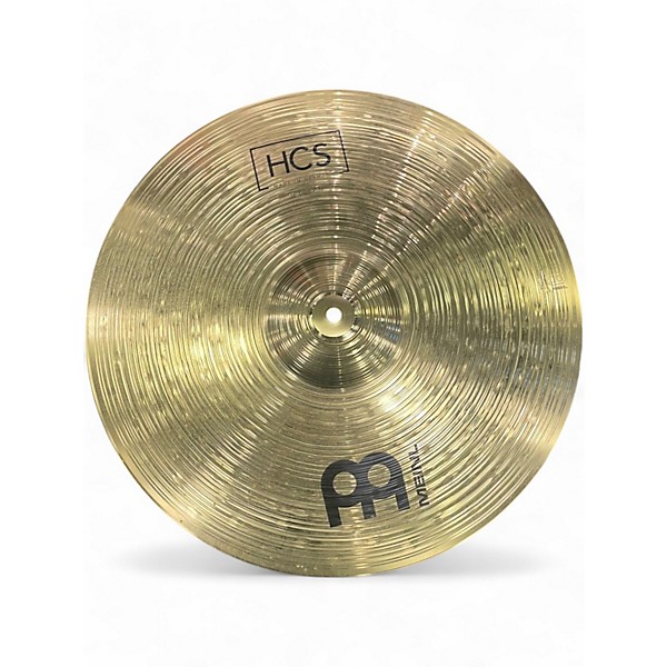 Used MEINL 14in HCS Hi Hat Crash Ride Set Cymbal