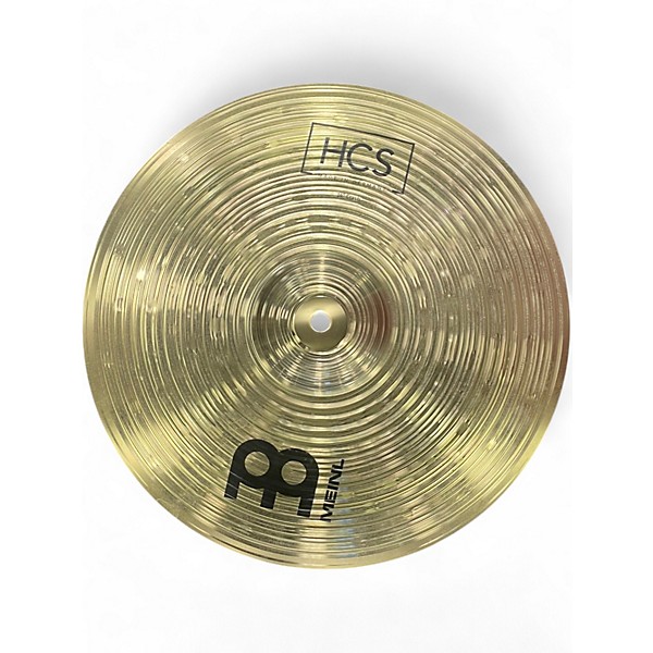Used MEINL 14in HCS Hi Hat Crash Ride Set Cymbal
