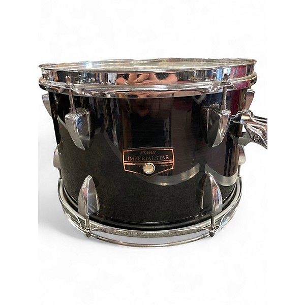 Used TAMA 5 Piece Imperialstar Trans Black Drum Kit