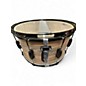 Used TAMA 14X8 Woodworks Natural Zebrawood Wrap Drum