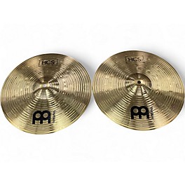 Used MEINL 14in HCS Hi Hat Pair Cymbal