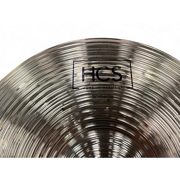 Used MEINL 14in HCS Hi Hat Pair Cymbal