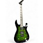Used Jackson  JS Series Dinky JS20  Trans Green Solid Body Electric Guitar thumbnail
