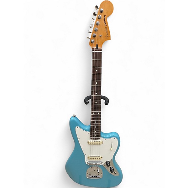 Used Fender Player II Jaguar Aqua Burst Solid Body Electric Guitar