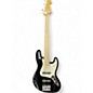 Used 2008 Fender Standard Jazz Bass BLACK Electric Bass Guitar thumbnail