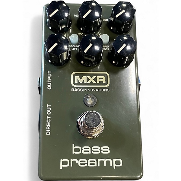 Used MXR Bass Preamp Bass Effect Pedal