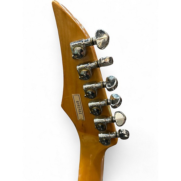 Used Hondo FAME SERIES 763 BLUE SPARKLE Solid Body Electric Guitar