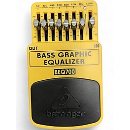Used Behringer bass graphic equalizer Pedal
