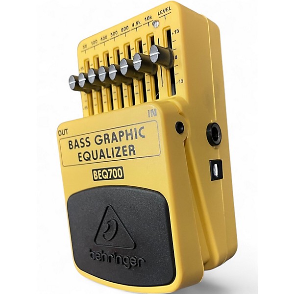 Used Behringer bass graphic equalizer Pedal