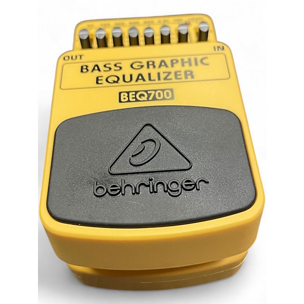 Used Behringer bass graphic equalizer Pedal