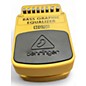 Used Behringer bass graphic equalizer Pedal